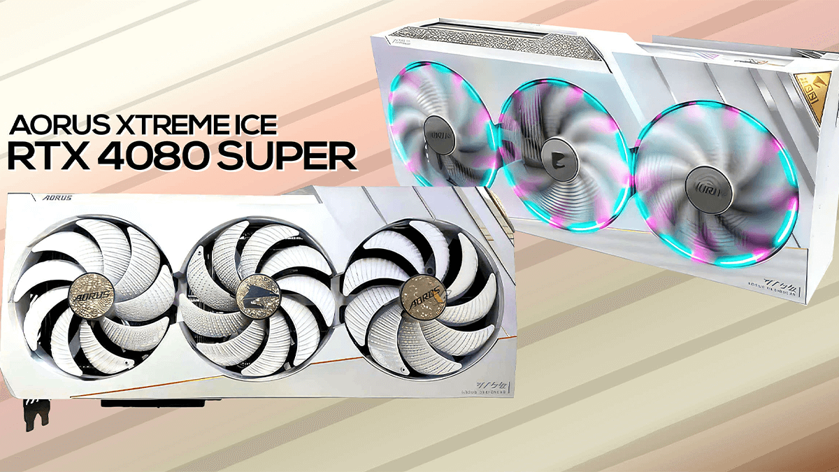 La tarjeta gráfica AORUS RTX 4080 SUPER Xtreme Ice de producción limitada puede alcanzar hasta 2700 MHz