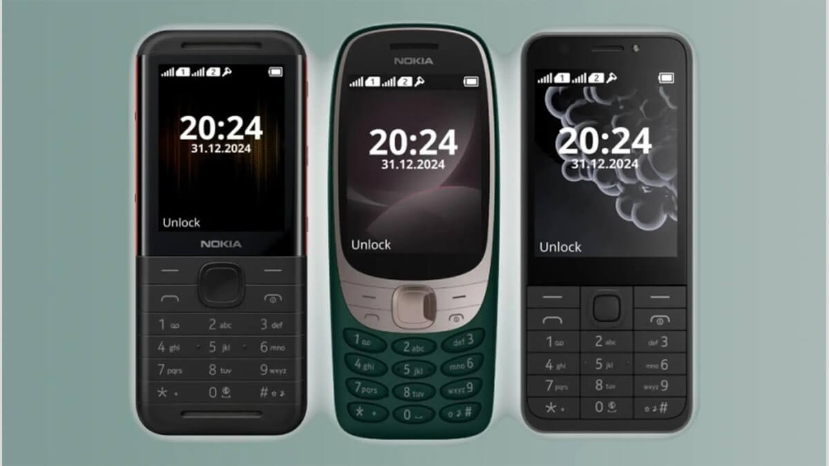 Se presentan nuevos teléfonos Nokia con puertos USB-C: Nokia 6310, 230 y 5310 (2024)