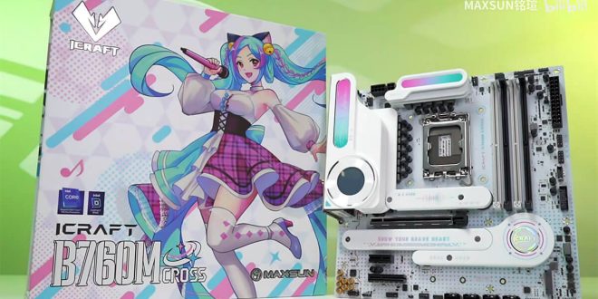 Lanzamiento de la placa base con temática anime MS-iCraft B760M Cross