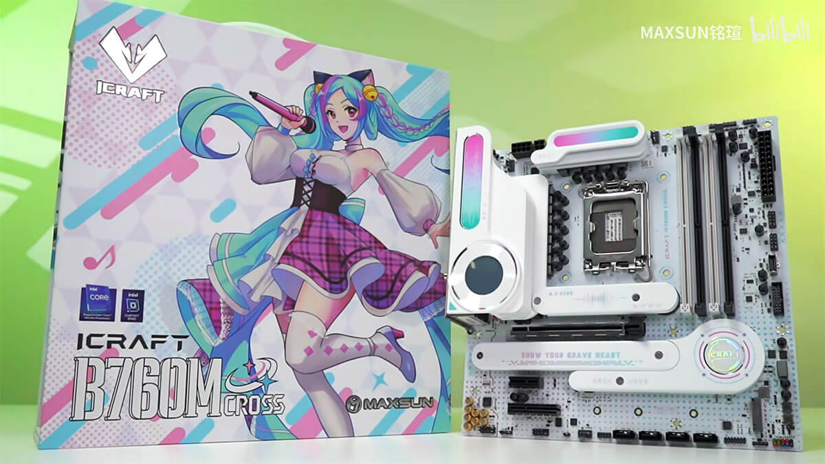 Lanzamiento de la placa base con temática anime MS-iCraft B760M Cross