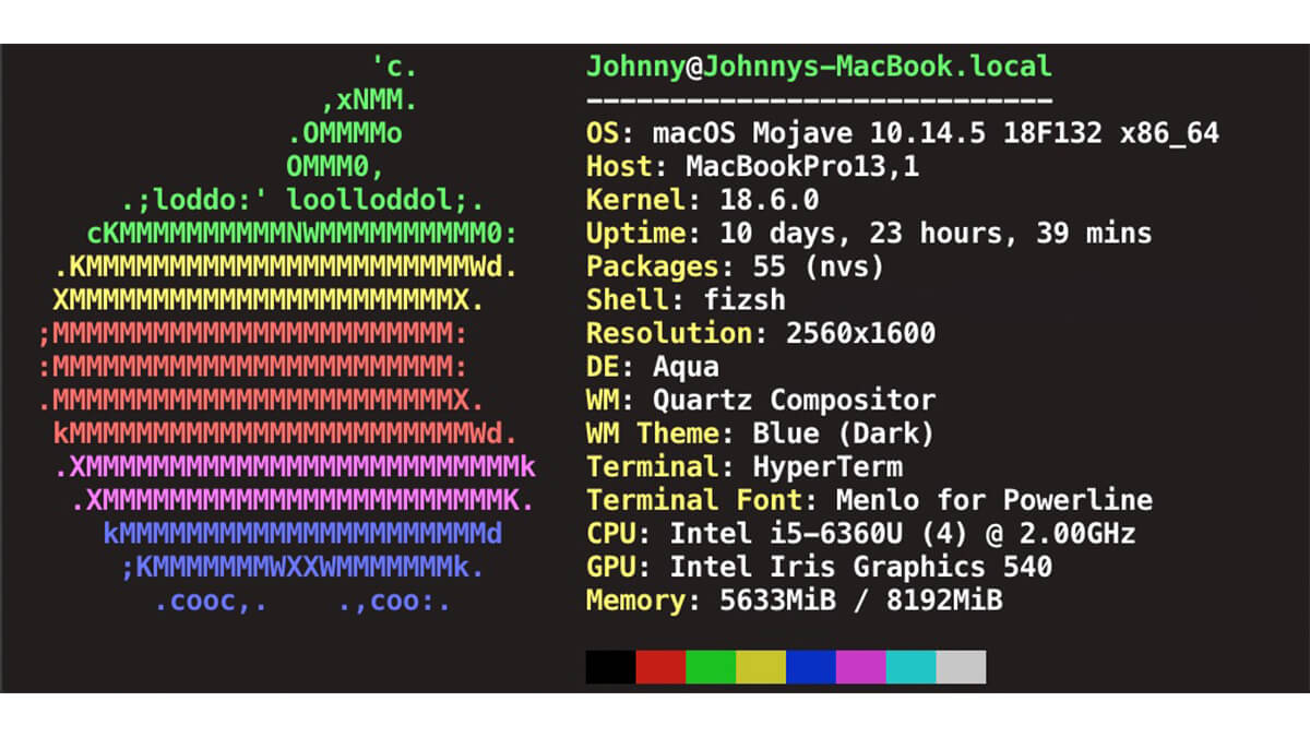 ¿Qué es NeoFetch? ¿Cómo utilizar el comando Neofetch con Windows Power Shell?