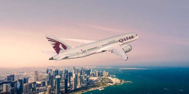 Qatar Airways empieza a ofrecer Wi-Fi Starlink gratuito en sus aviones
