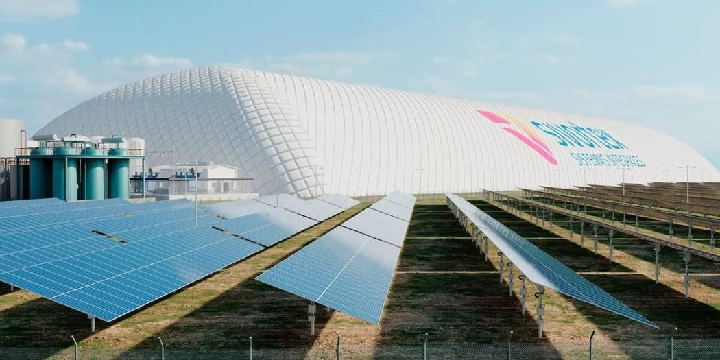 100 MW de energía solar se almacenarán con CO2 líquido